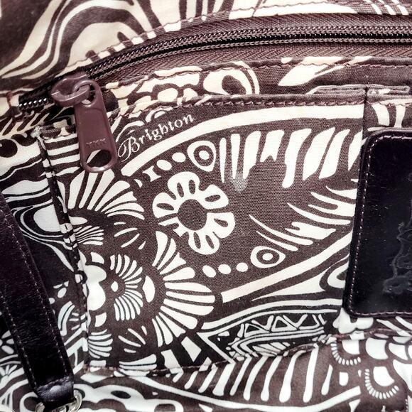 Brighton Barbados Crochet Leather Purse Raffia Handbag Boho Retro Style - Picture 15 of 15